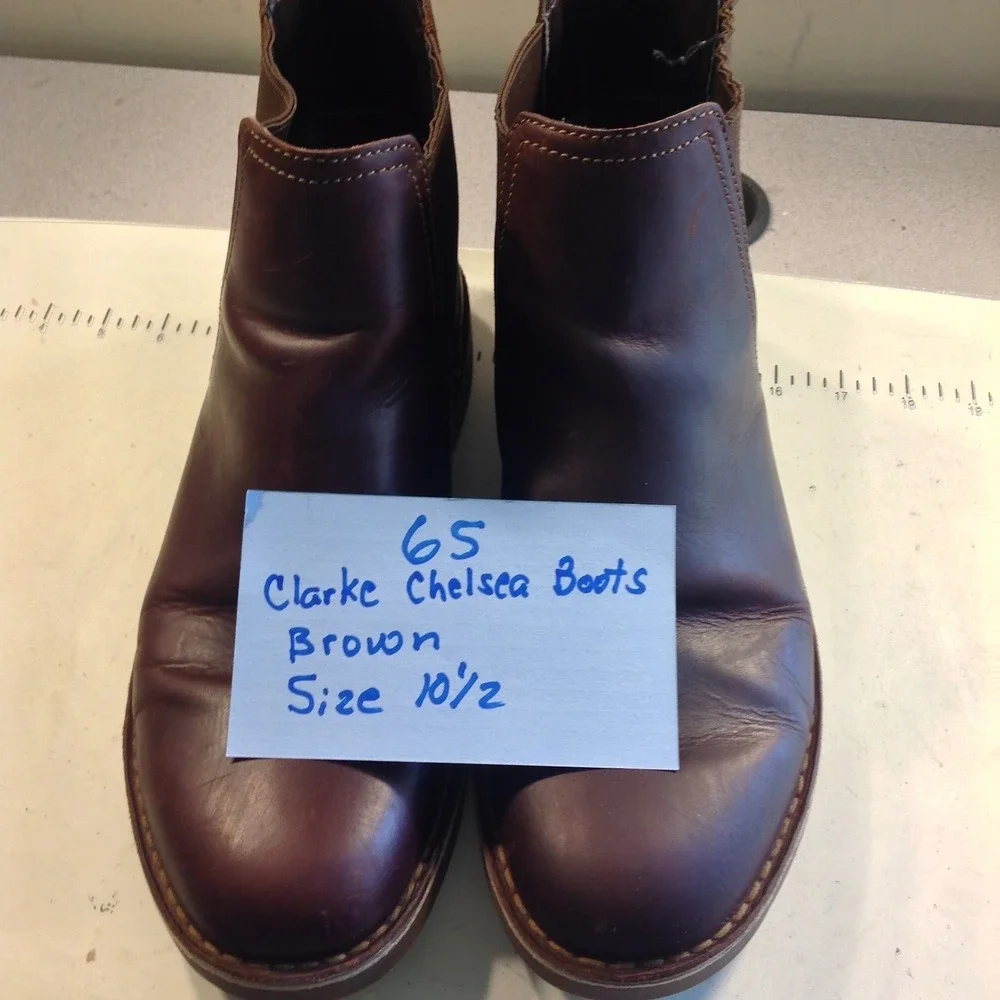 HAWKINS Boulder Men\'s Size 10.5 Blue Suede Chelsea Boots Asking price: $45 Calci Double Gore Chelsea Boots in Velour Suede - Toscana USA main image 4